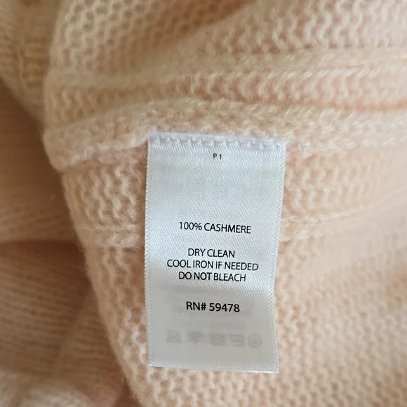 Max Studio Pink Cowl Neck Sweater with Cable Knit - Picture 7 of 7